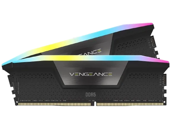 DDR5 2X16GB 6400MHZ CL36 CORSAIR VENGEACE RGB (USADO) — vista 2