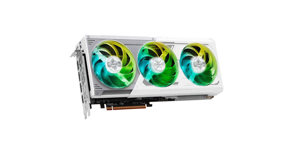 RX 9070XT 16GB STEEL LEGEND (OPENBOX) — vista 3
