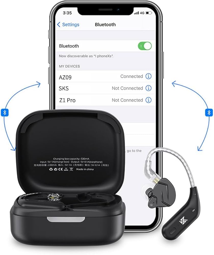 ADAPTADOR BT PARA IEM KZ PIN C — vista 3