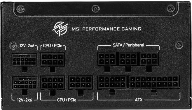 MSI 850W 80 PLUS ORO ATX 3.1 PCIE 5.1 MAG — vista 4