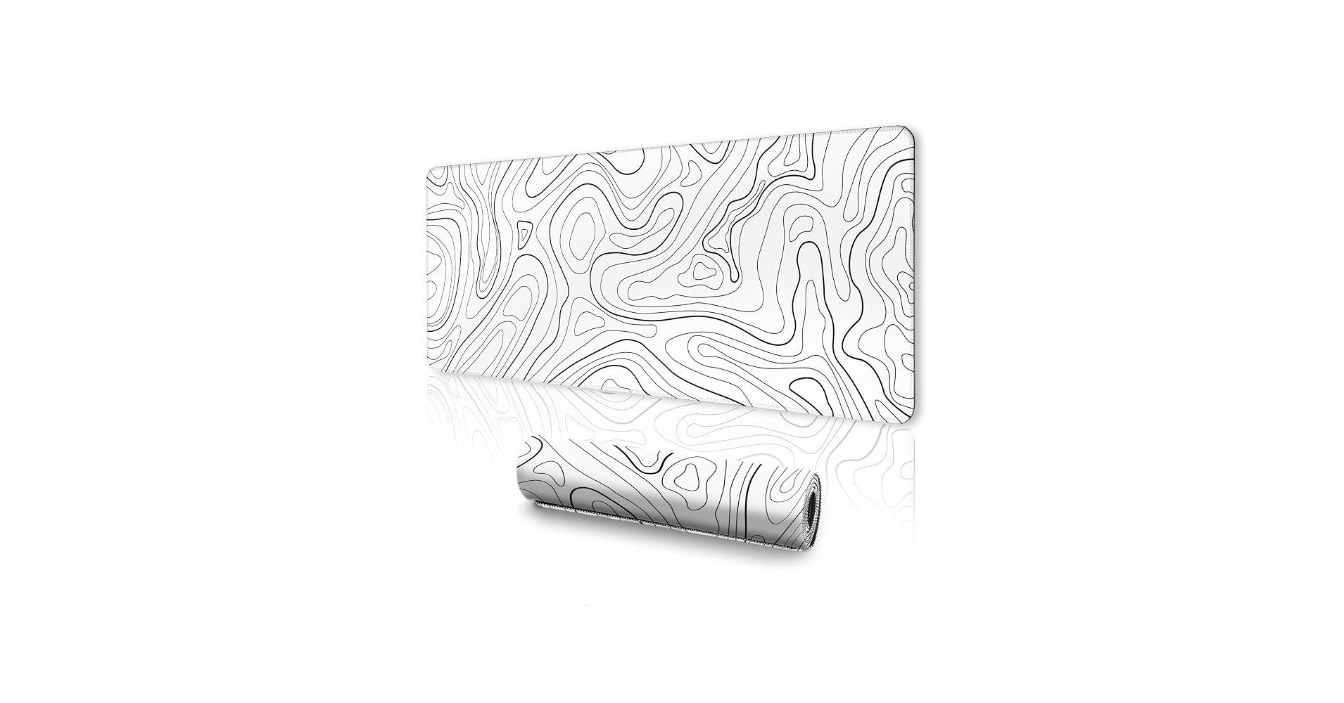 MOUSEPAD CARTOGRAFICO BLANCO 40 X 80 — vista 3