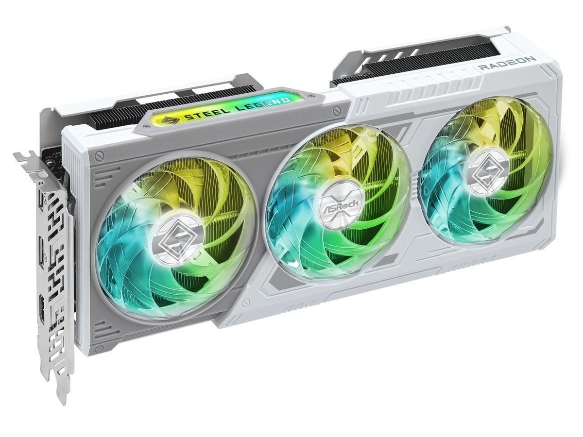 RX 9060XT 16GB STEEL LEGEND (OPENBOX) — vista 2