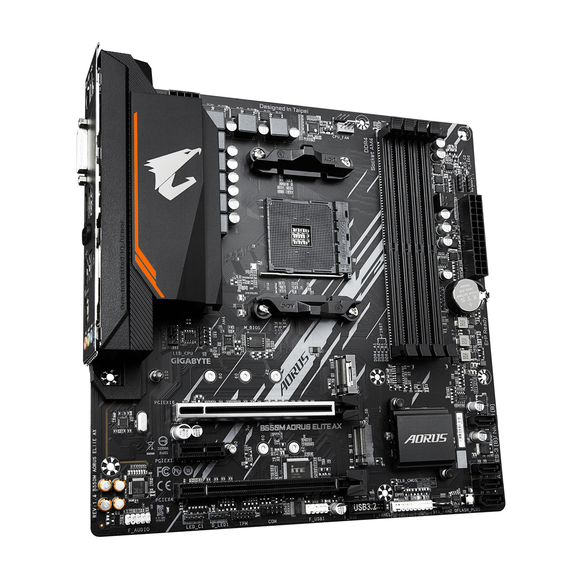 B550M AORUS ELITE WIFI AX — vista 2