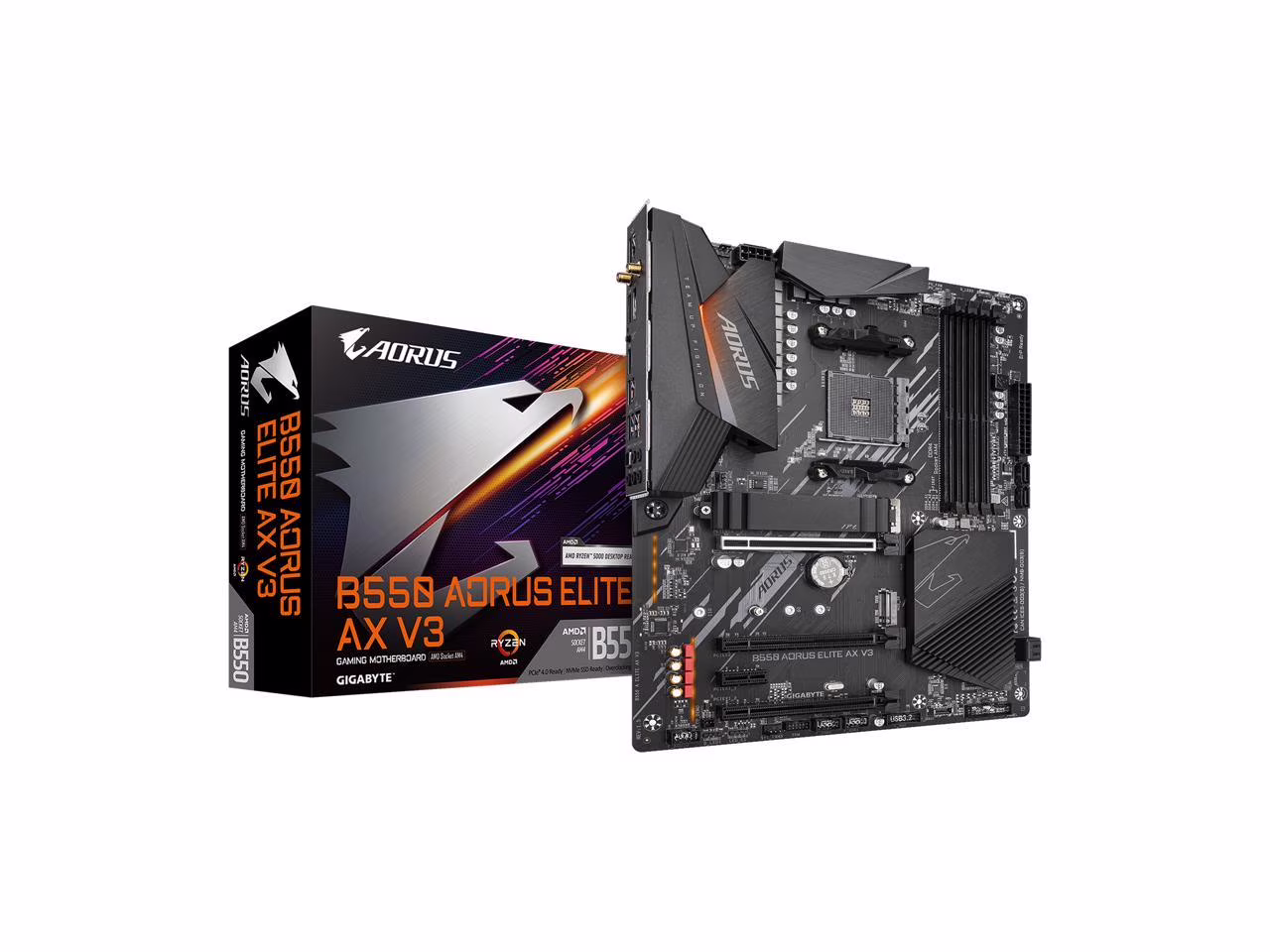 B550 AORUS ELITE — vista 3