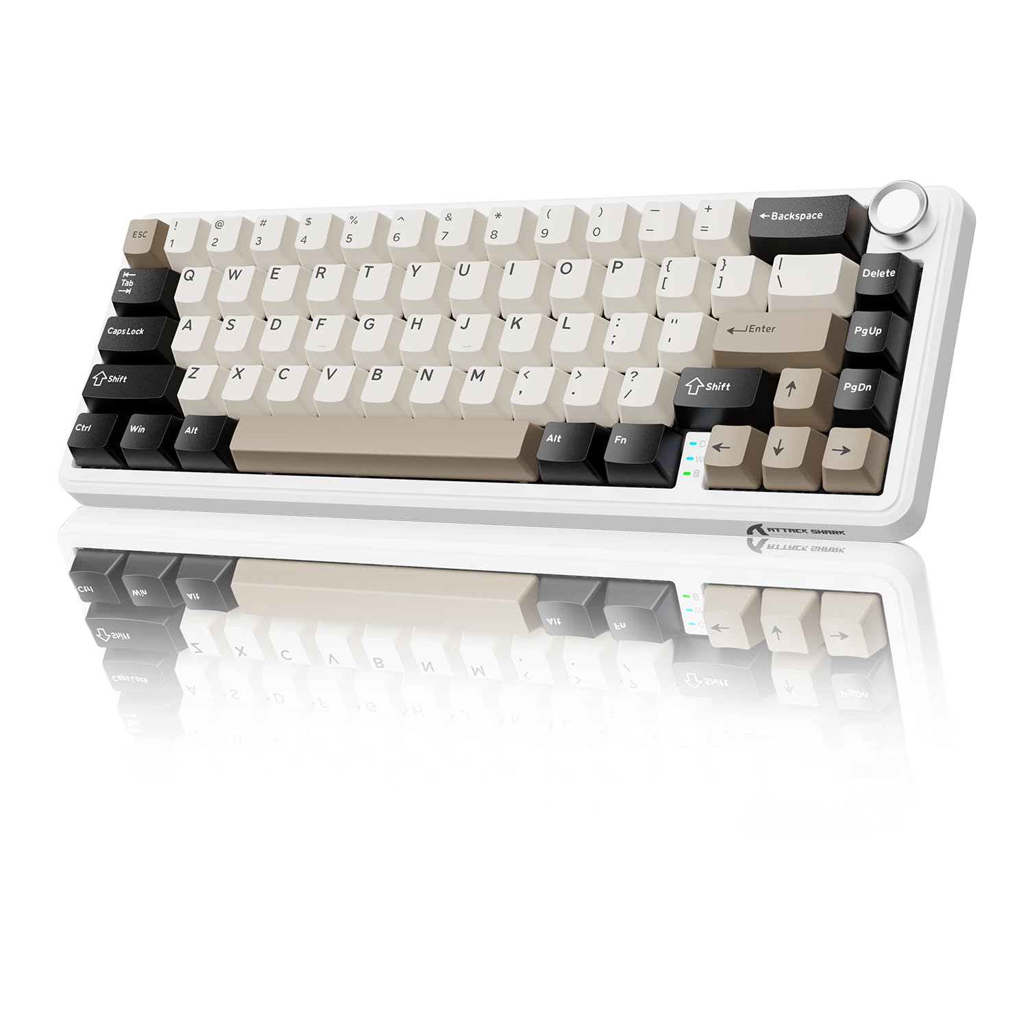 ATTACK SHARK X66 CREMA — vista 3