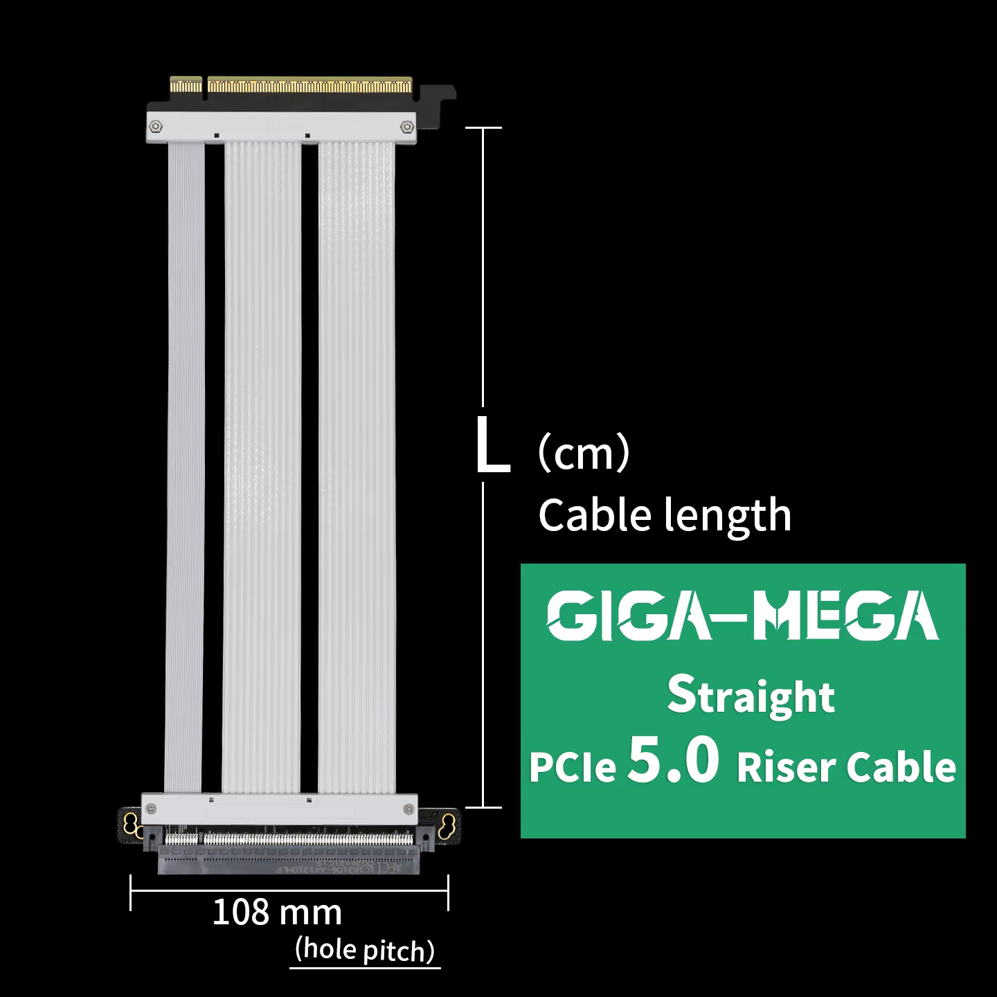 CABLE RISE 5.0 25CM — vista 2