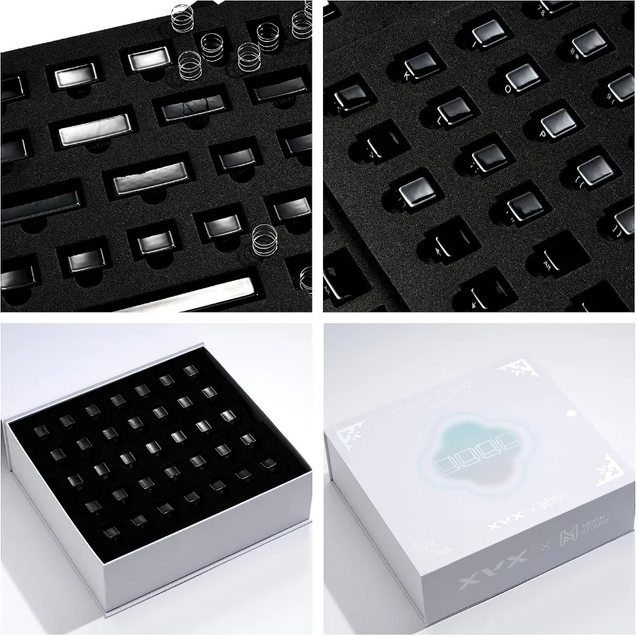 SKEYCAPS CERAMICO NEGRO — vista 4