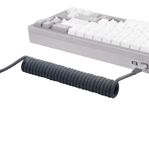 CABLE TECLADO TRENSADO ATTACK SHARK NEGRO — vista 5