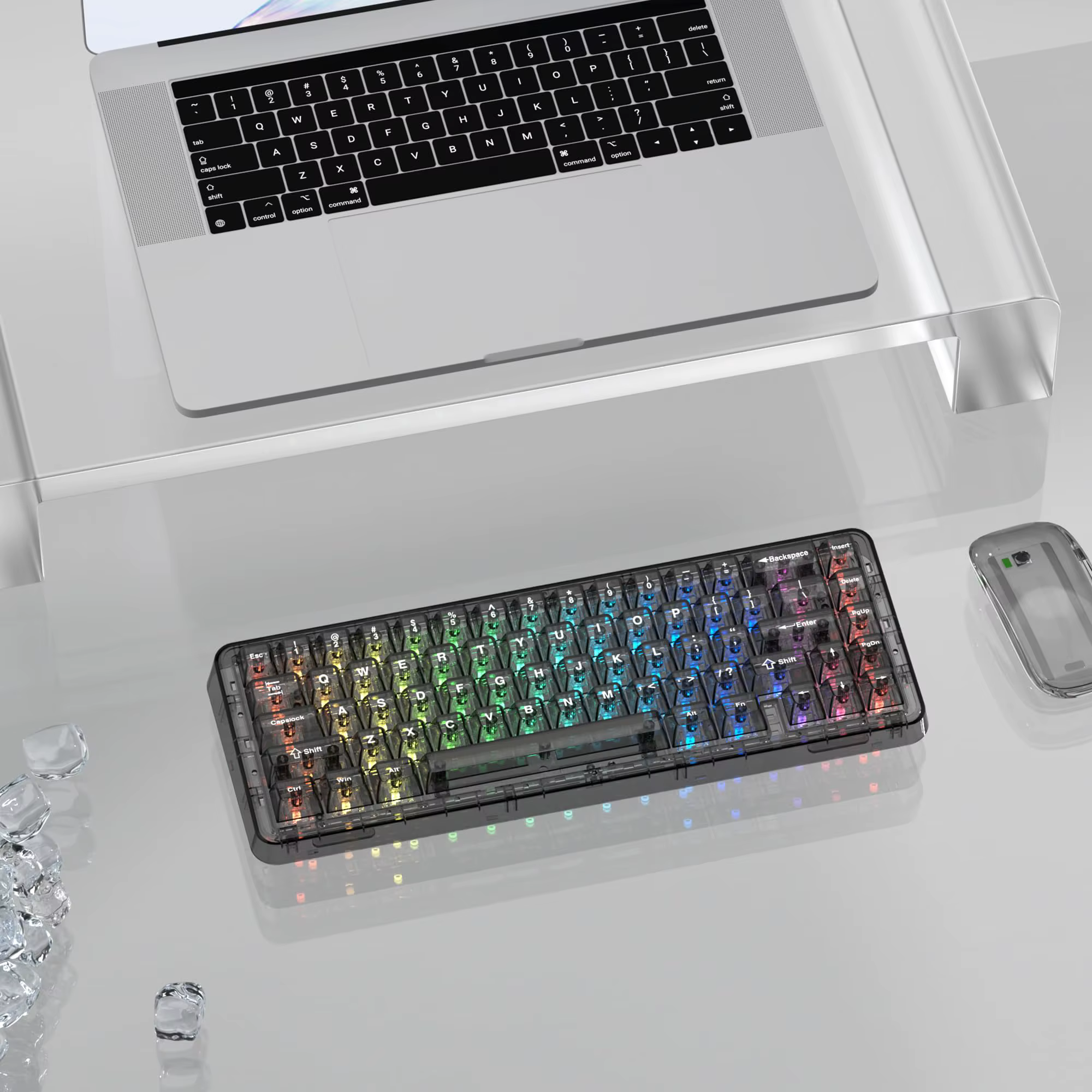 SKEYCAPS CERAMICO NEGRO — vista 3
