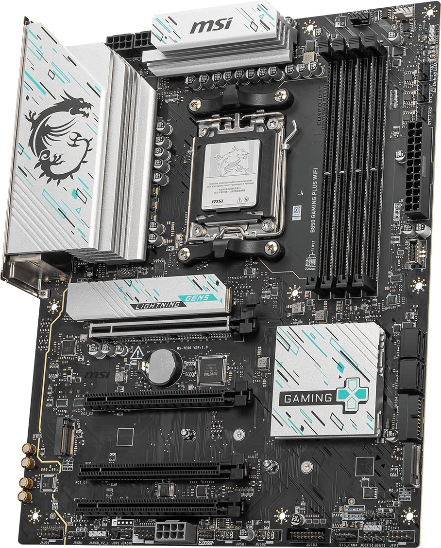 B850 MSI GAMING PLUS WIFI — vista 3