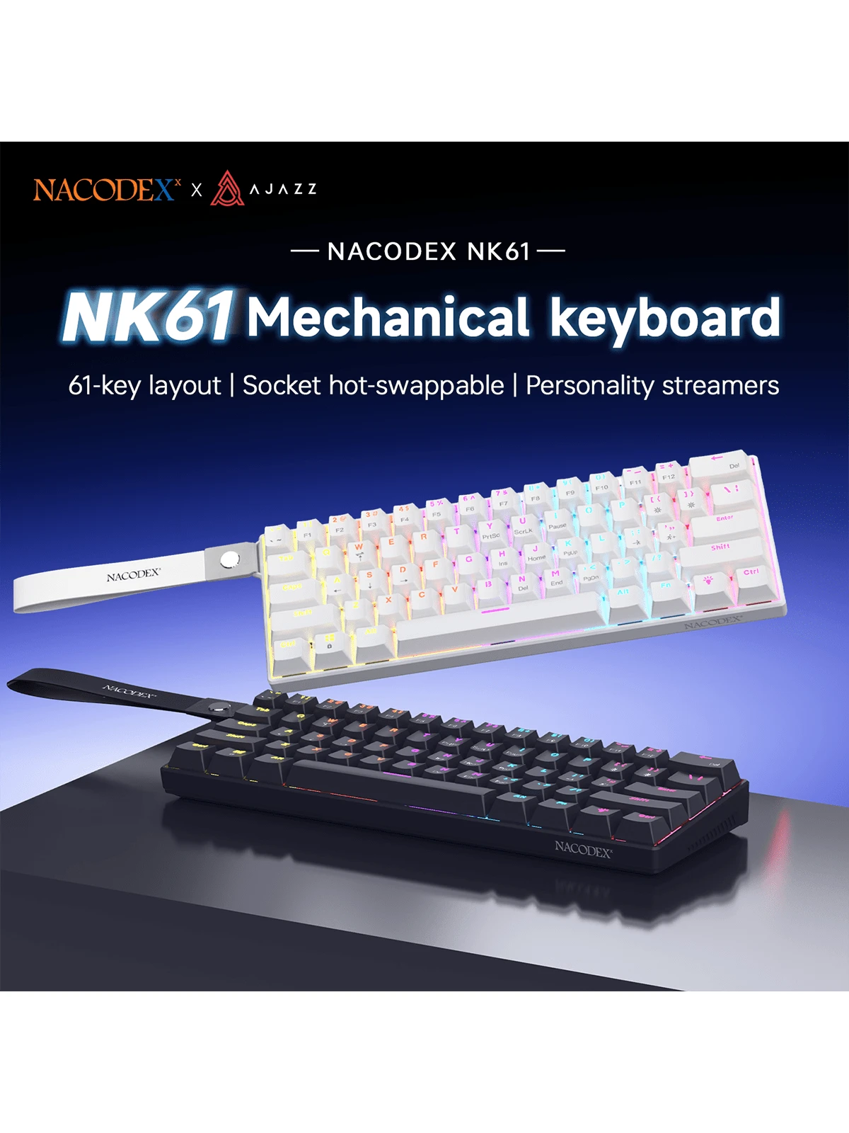 AJAZZ NK61 NEGRO — vista 3