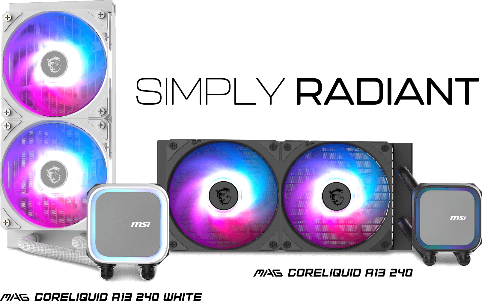 AIO 240MM  MSI CORELIQUID A13 — vista 2