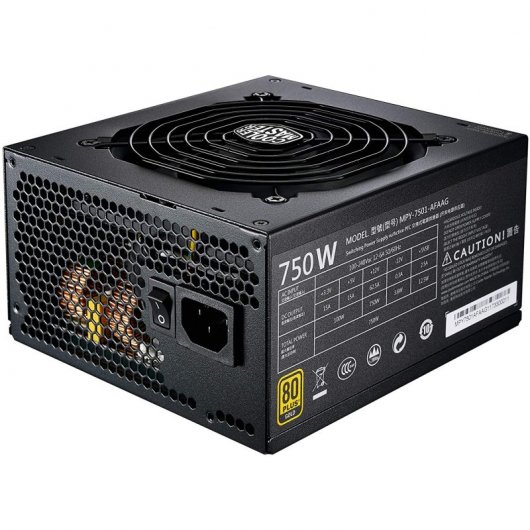 750W COOLER MASTER 80 PLUS ORO ATX 3.1 — vista 2
